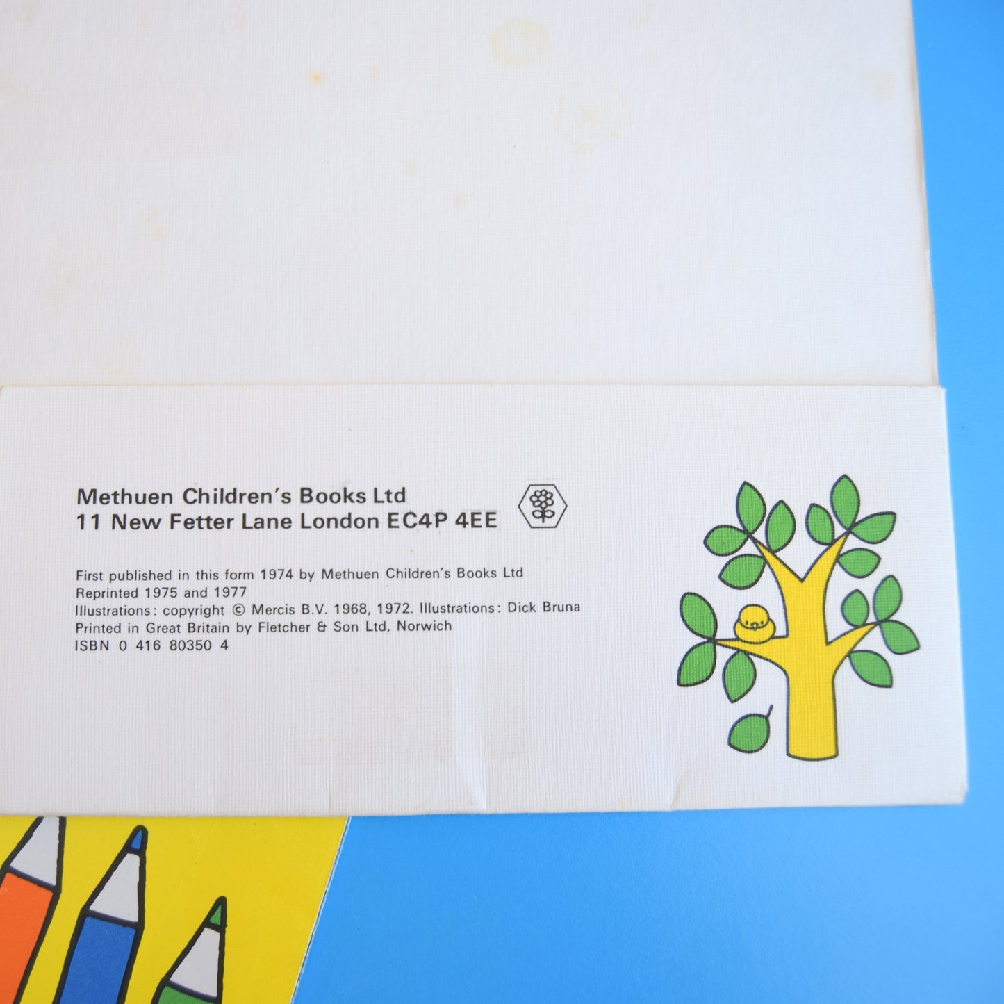 Vintage 1970s Dick Bruna Frieze - Miffy & Friends