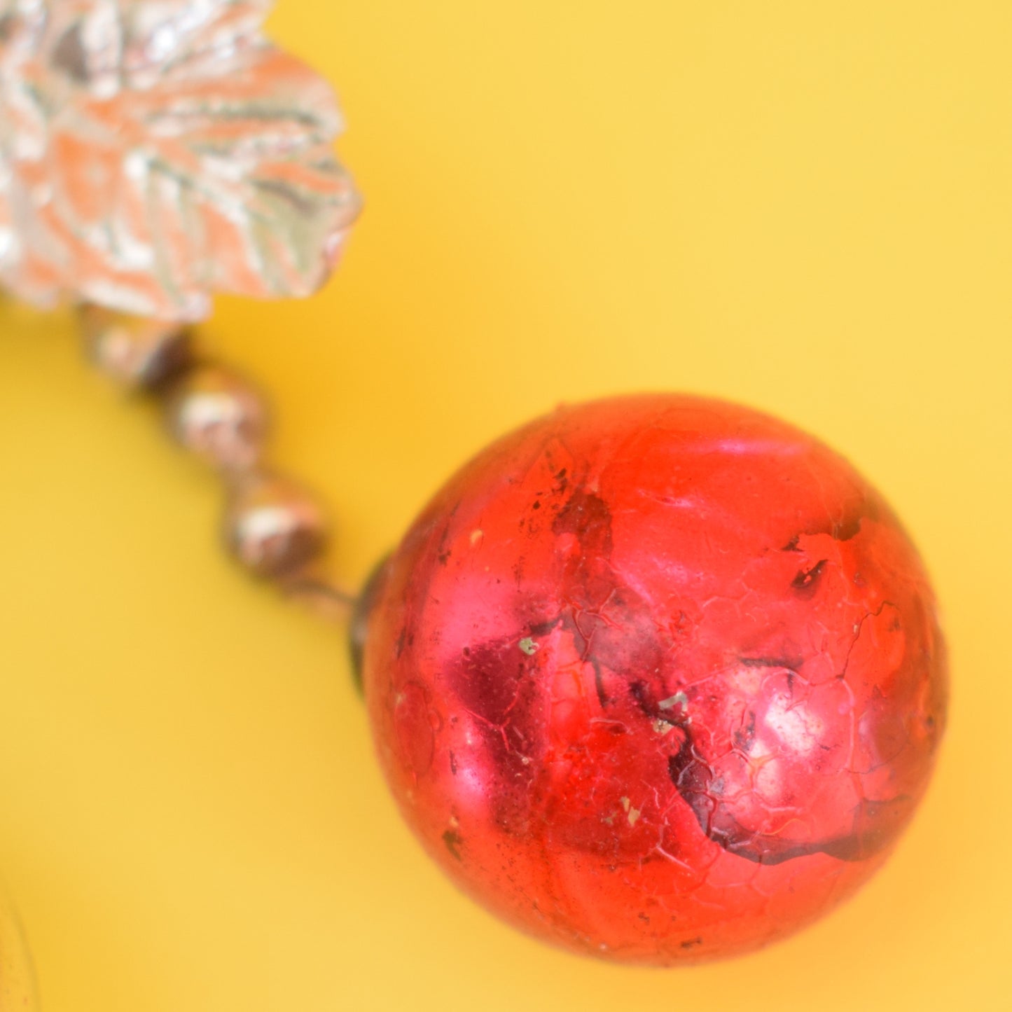 Vintage 1960s Glass Wired Baubles - Gift Wrapping