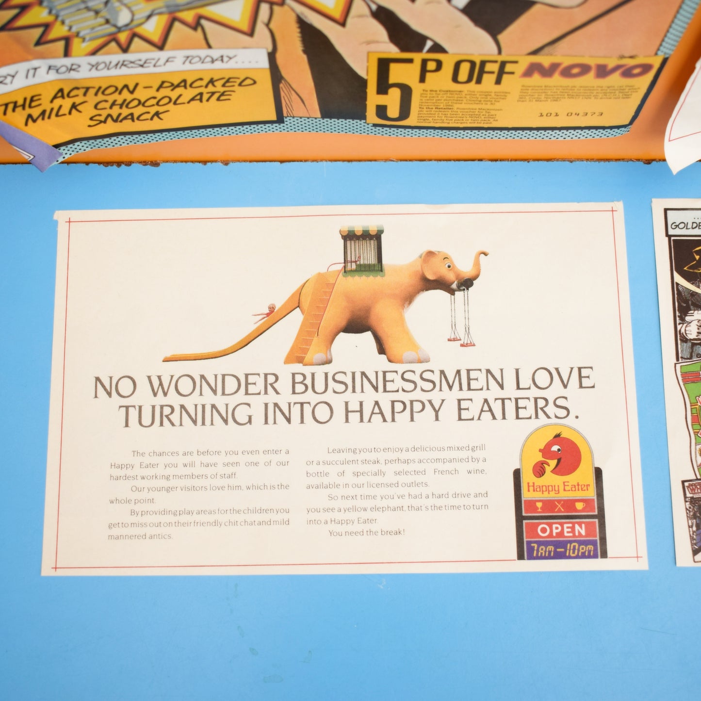 Vintage 1980s Adverts - Food/ Snacks