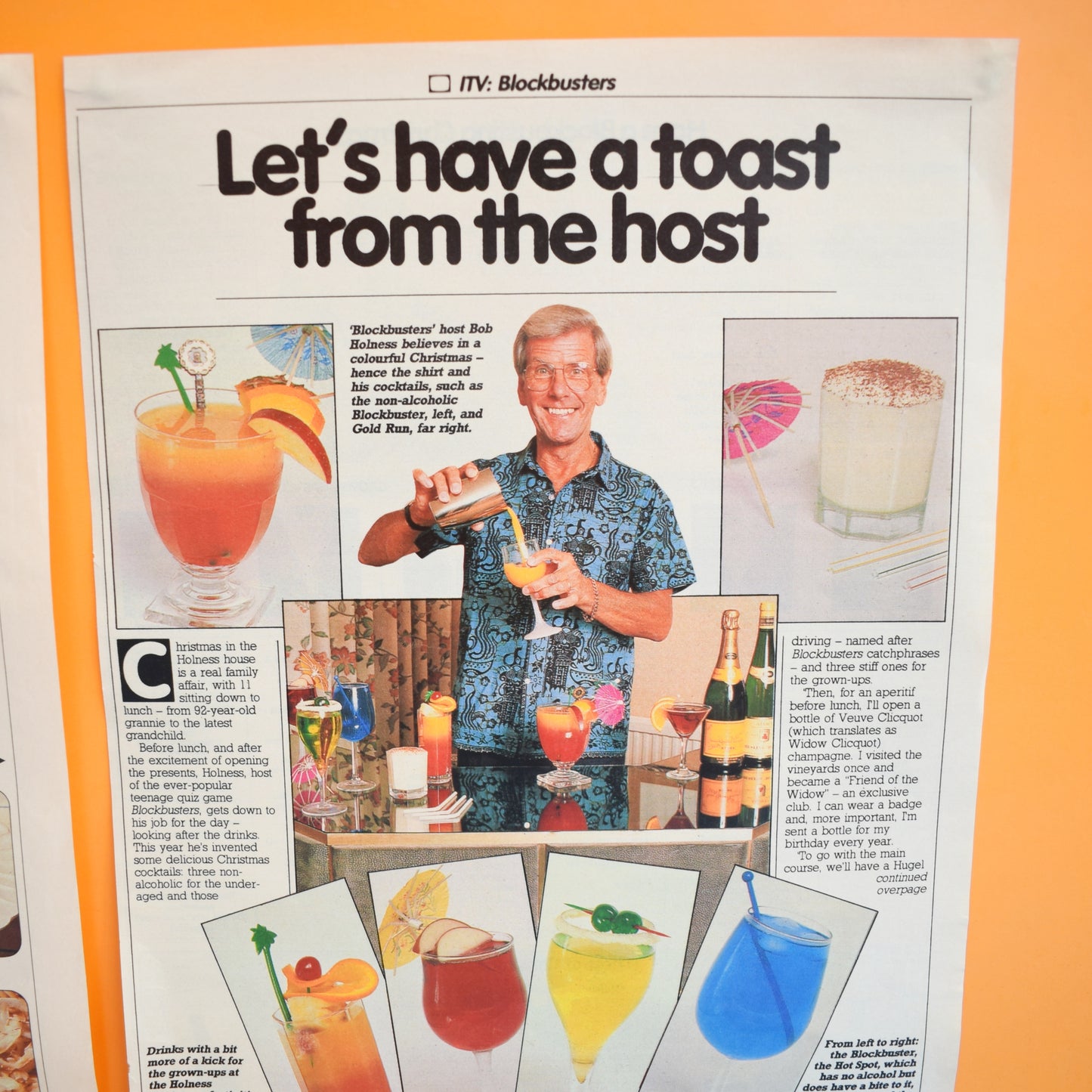 Vintage 1980s Adverts - Celebs