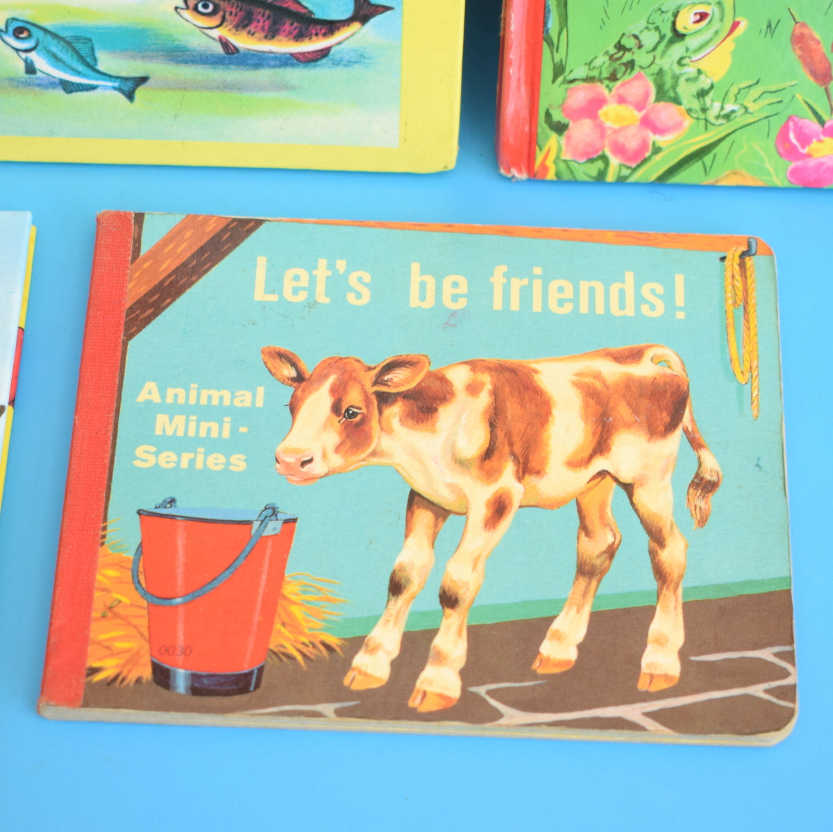 Vintage 1970s Books - Scruffy The Tugboat / Animals by Pineapple Retro
