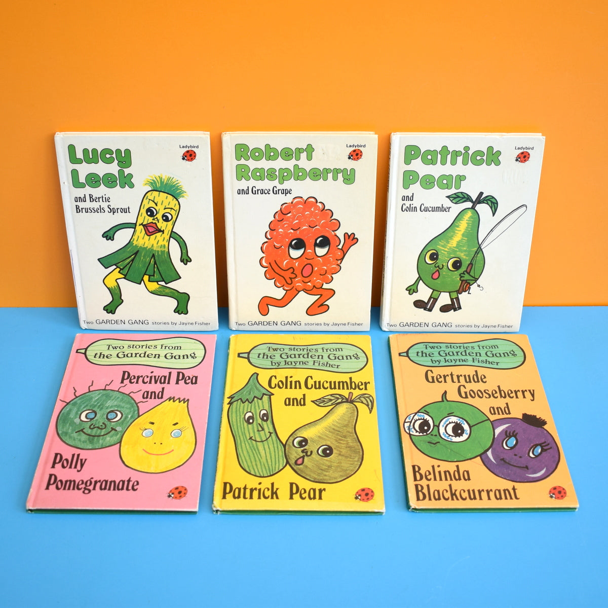 Vintage Ladybird Books - Garden Gang - Avril Apricot & Pam Parsnip
