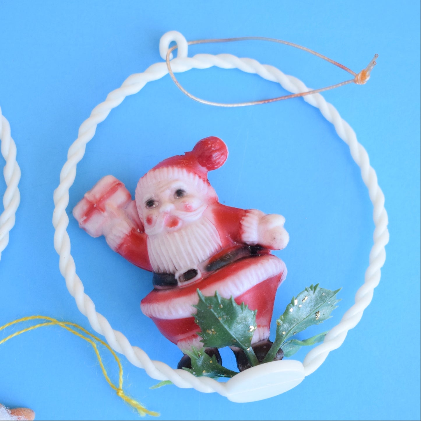 Vintage 1970s Kitsch Christmas Santa x3 by Pineapple Retro
