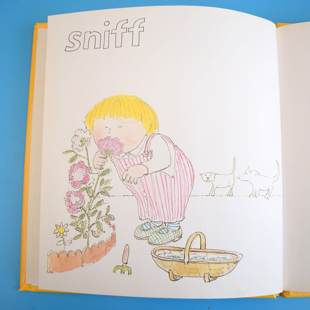Vintage 1980s Book Set - First Words - John Burningham by Pineapple Retro
