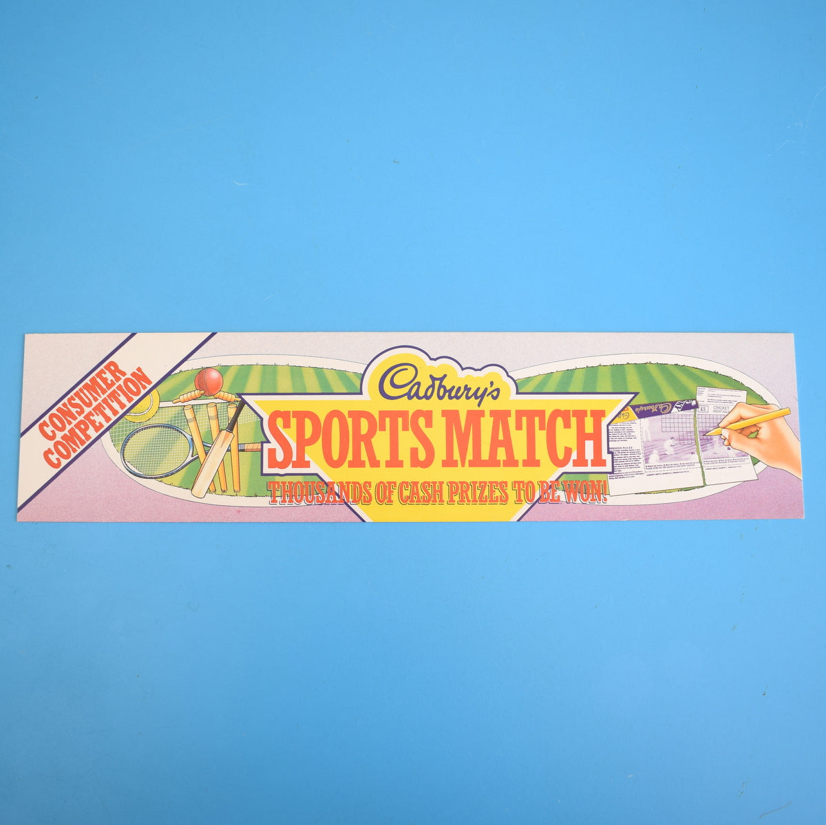 Vintage 1990s Cadbury's Chocolate Advertising Signs