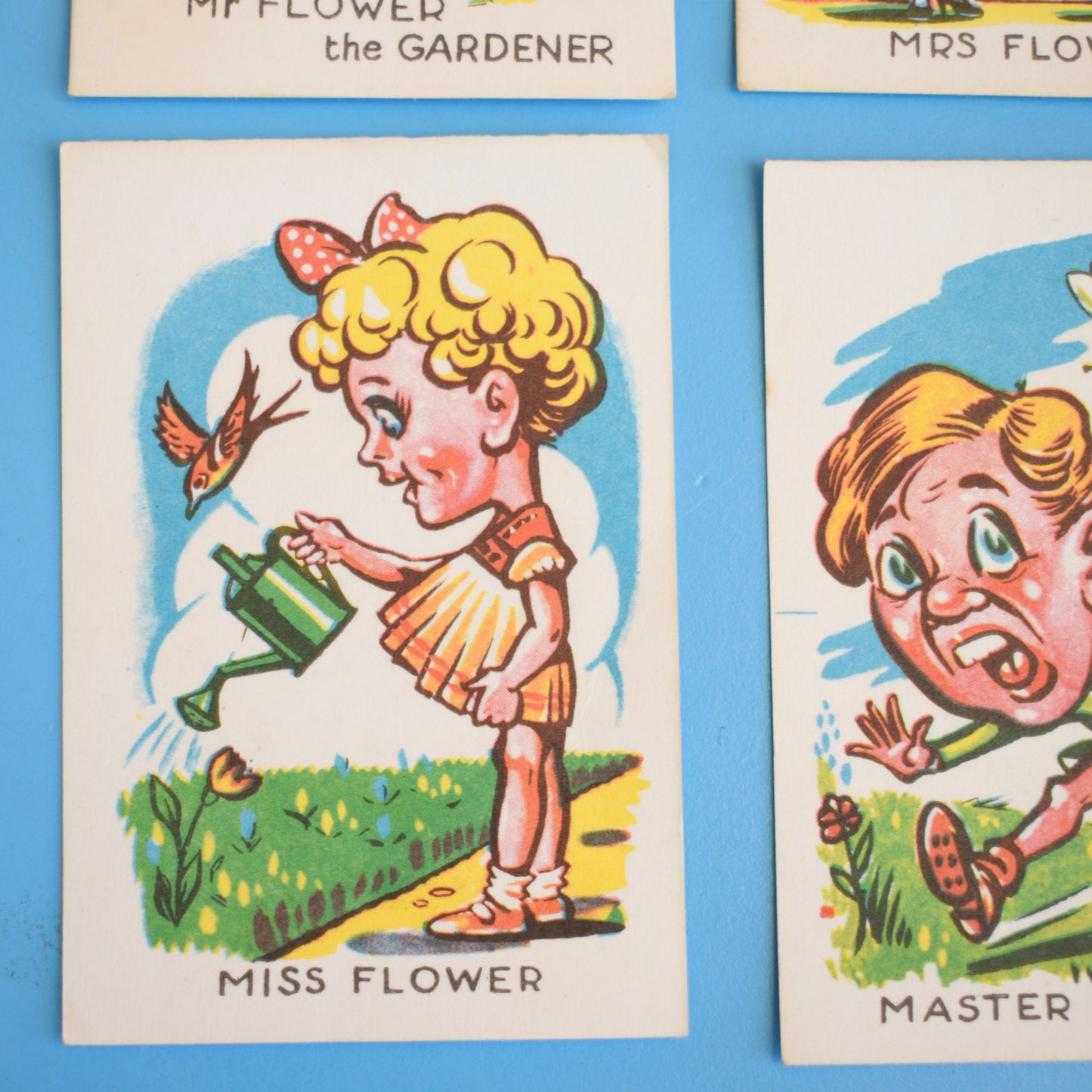 Vintage 1950s Happy Families Card Game - Fantastic Images by Vintage