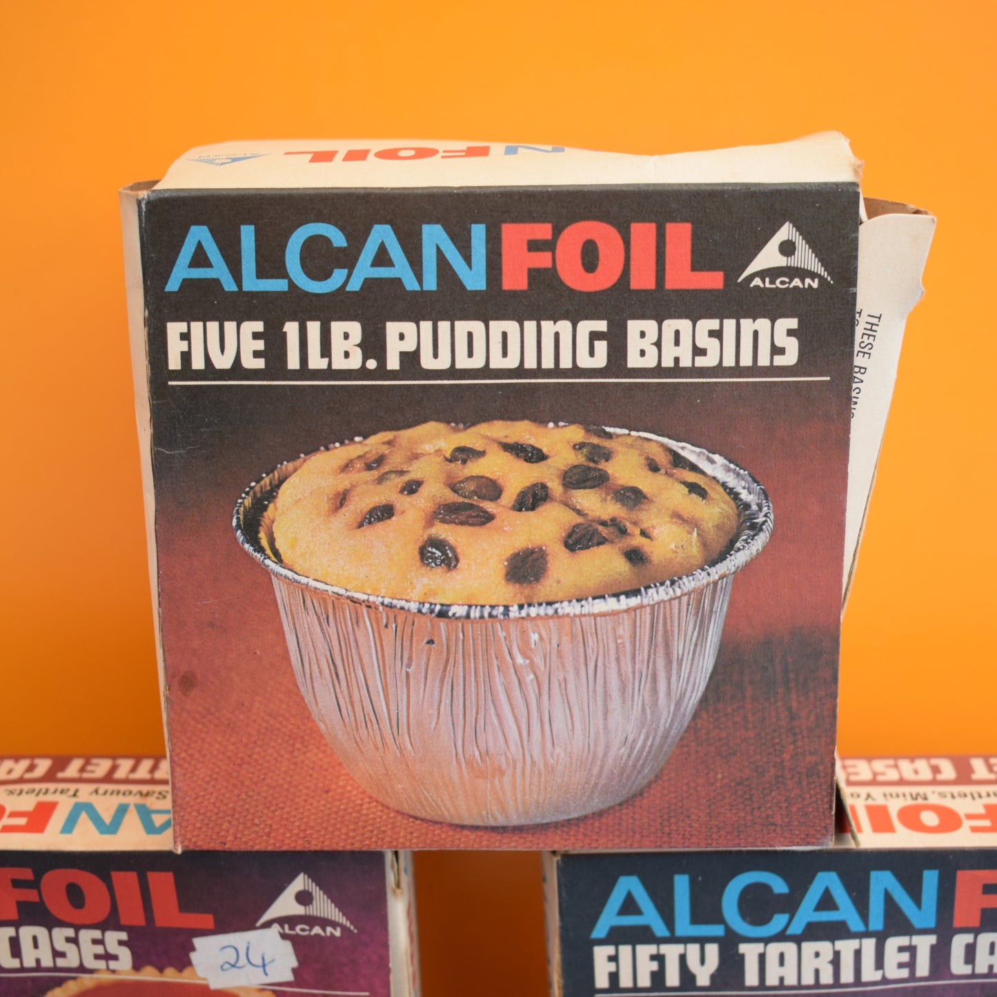 Vintage 1970s Foil Baking Cases- Unused Props