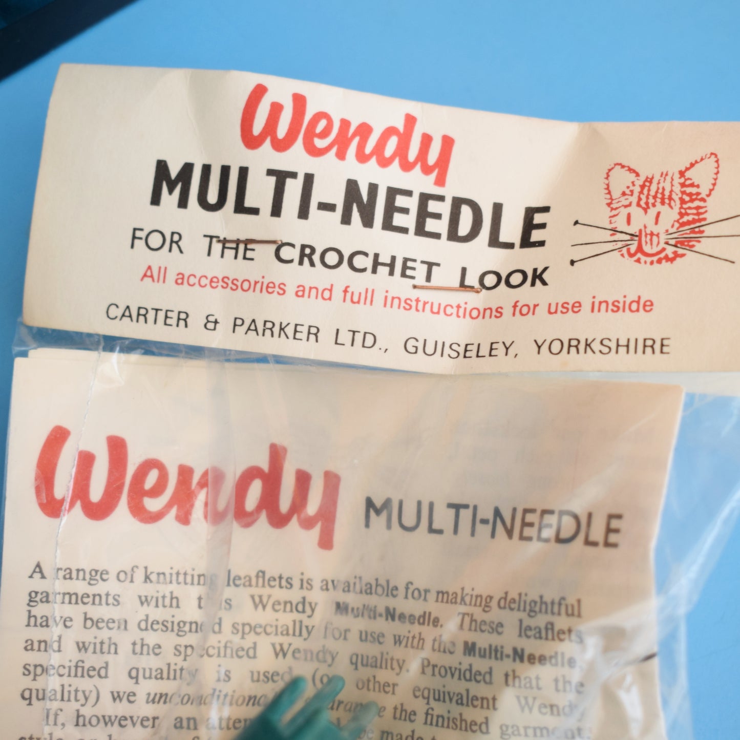 Vintage 1960s Books - Crochet / Knitting Pattern