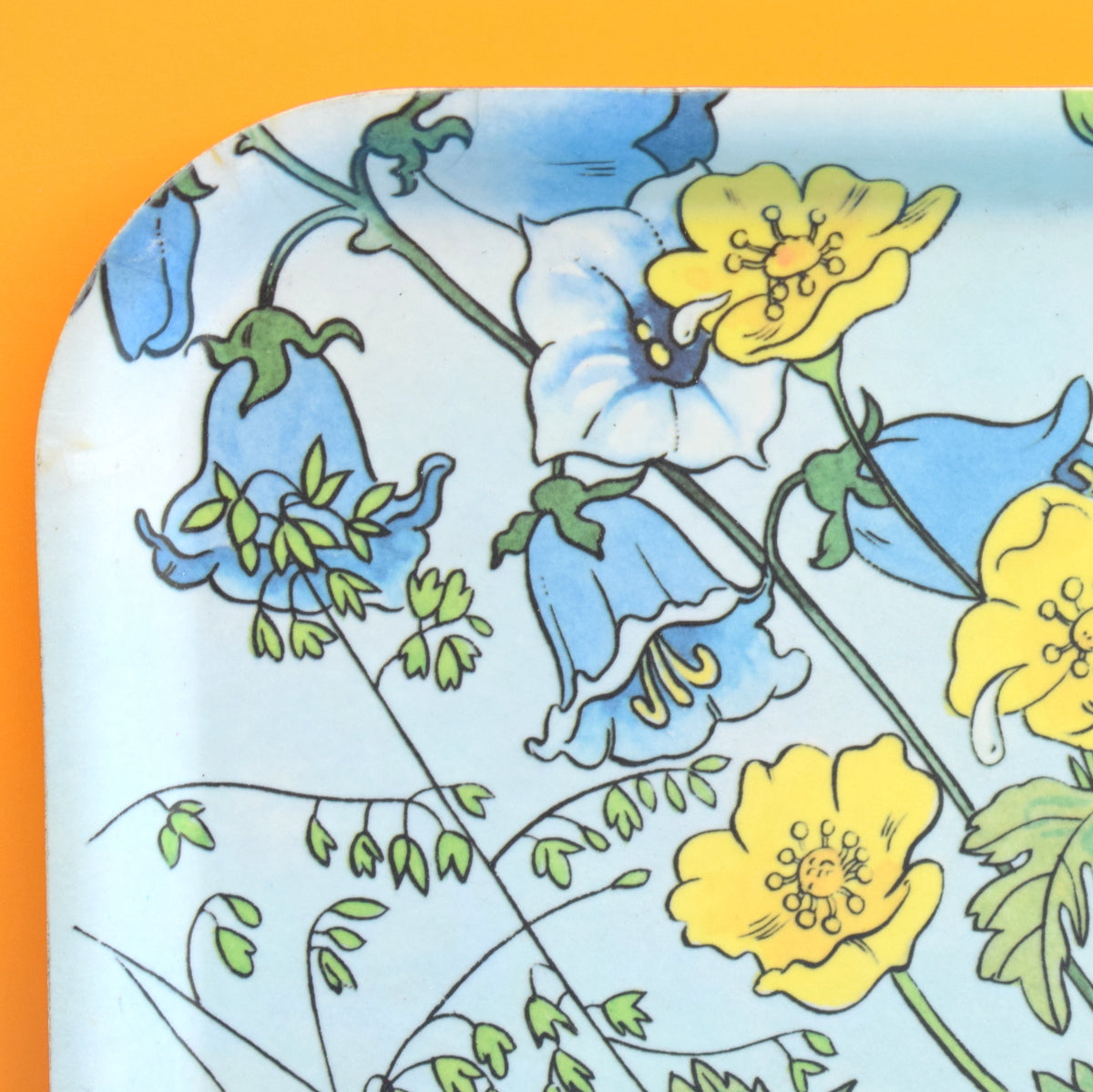 Vintage 1970s Thetford Tray - Flower Fairy & Butterfly by Vintage