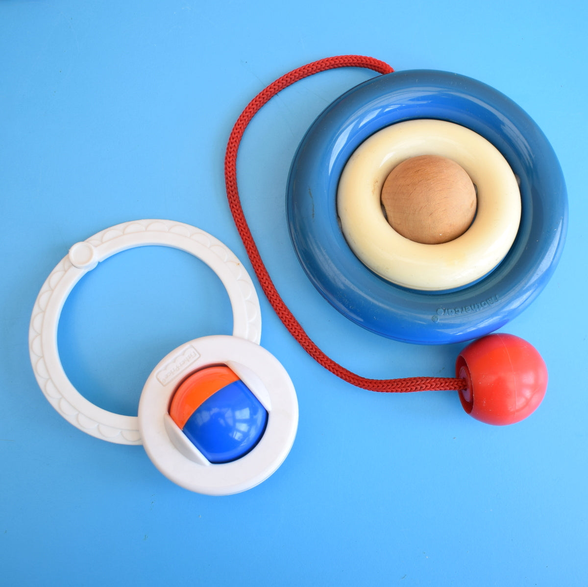 Vintage 1970s Baby Toys - Kiddicraft / Mothercare / Fisher Price