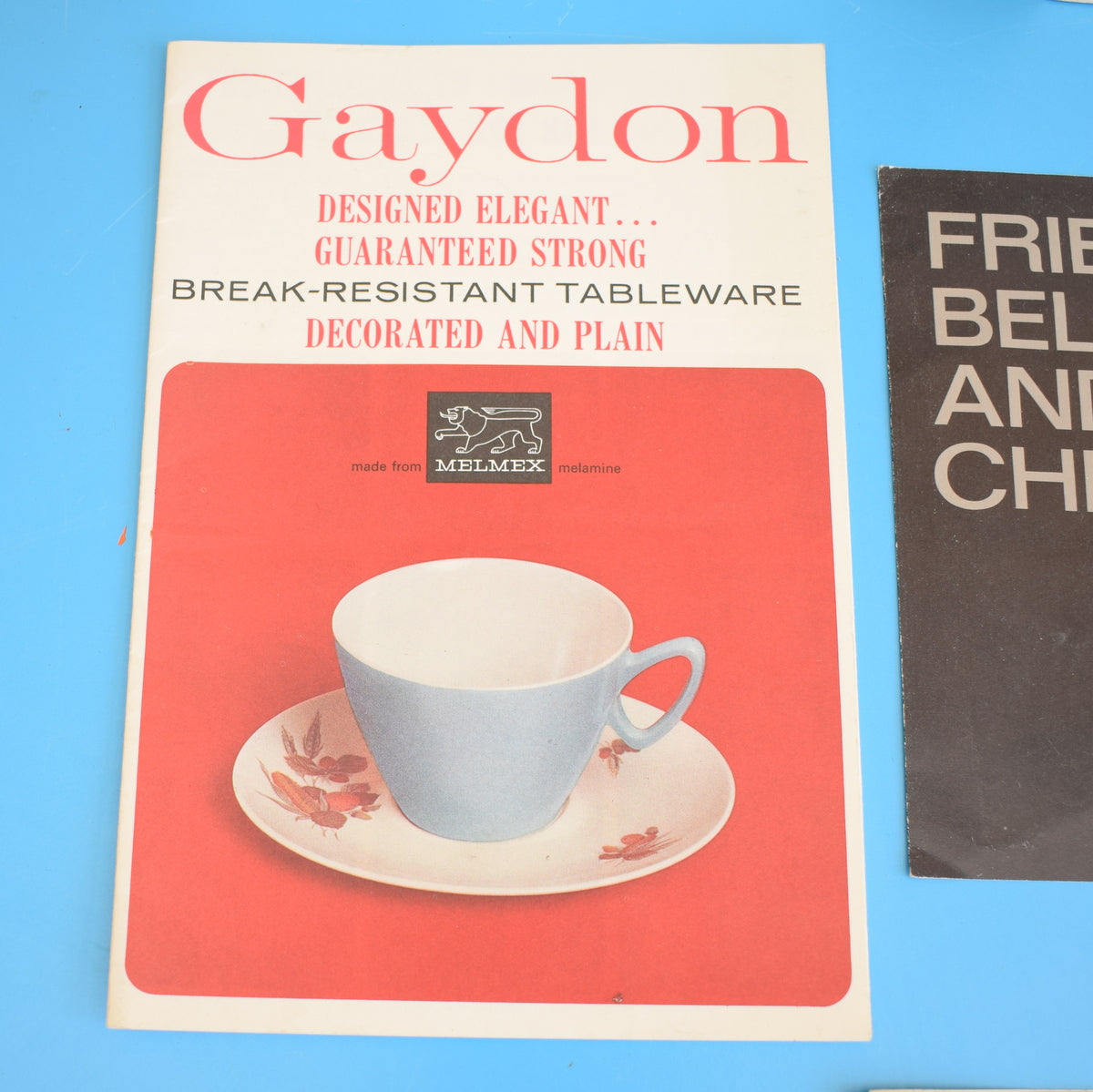 Vintage 1950s / 60s / 70s Home Care Books / Booklets by Vintage