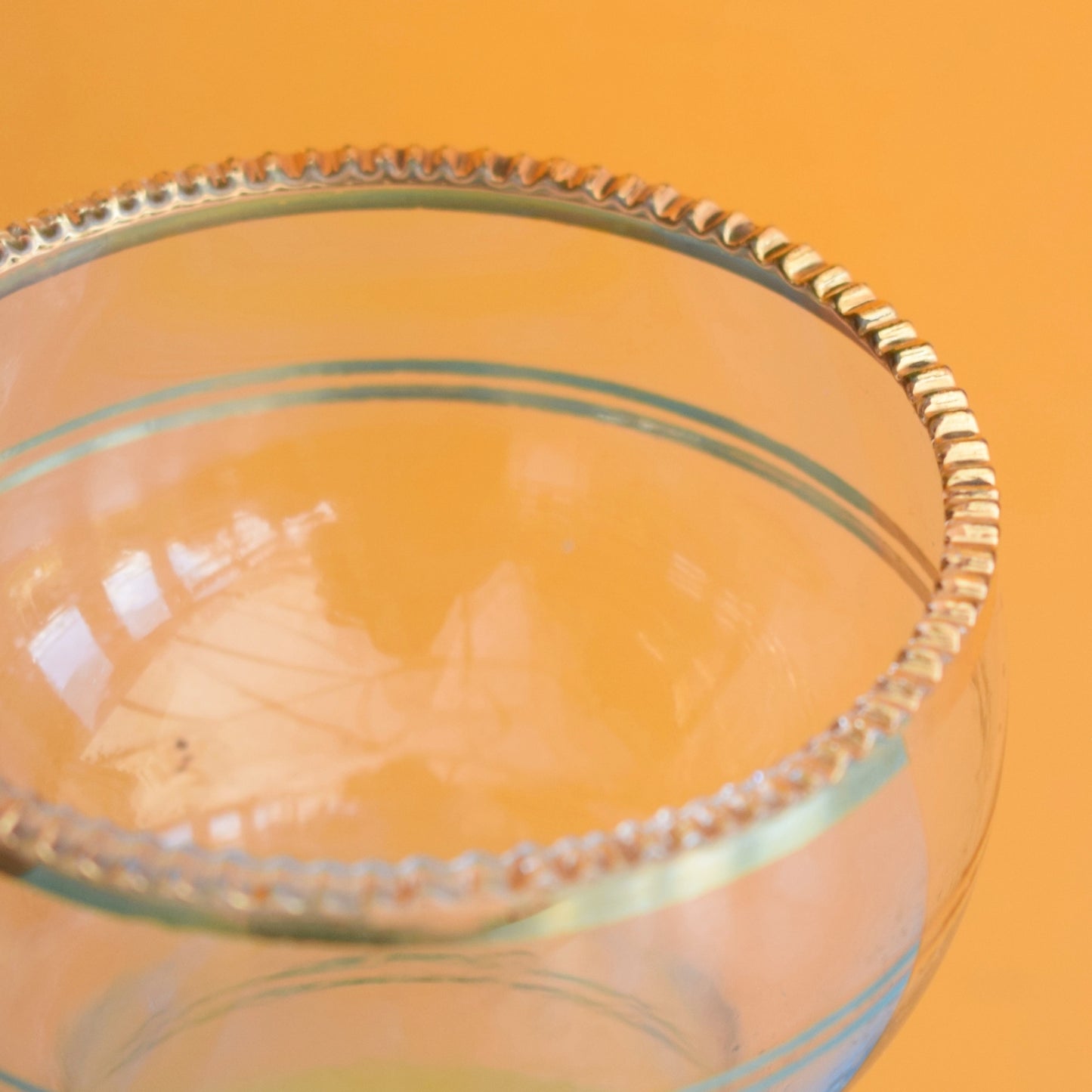 Vintage 1960s Utility Glass Hyacinth Vase