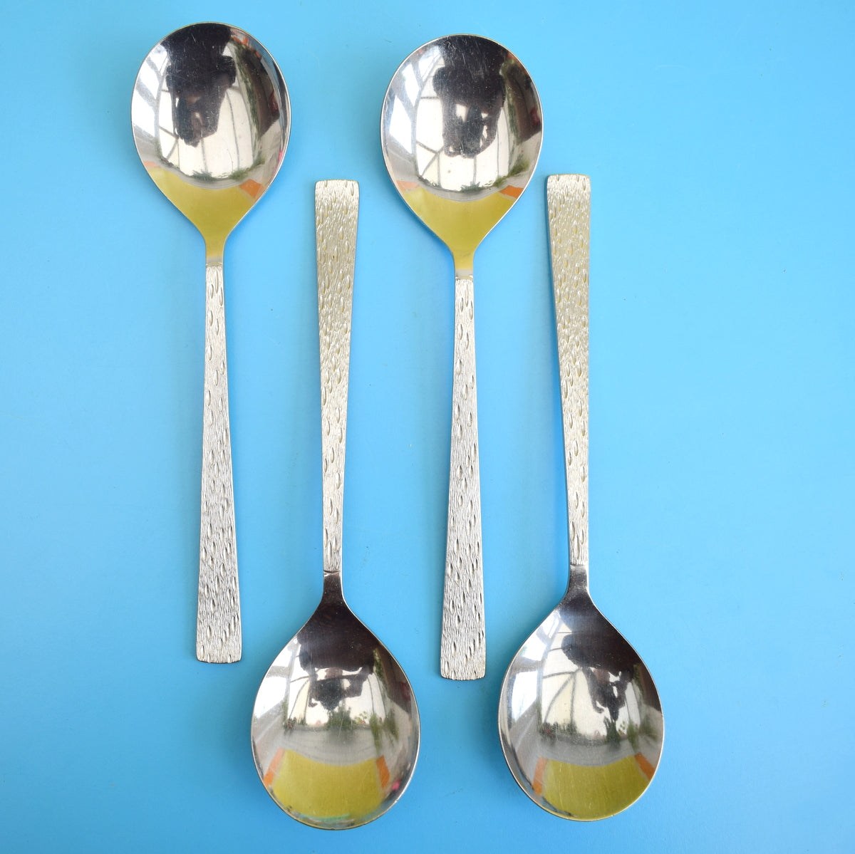 Vintage 1960s Spear & Jackson Crystal Cutlery - Lovely Pattern - Stainless Steel