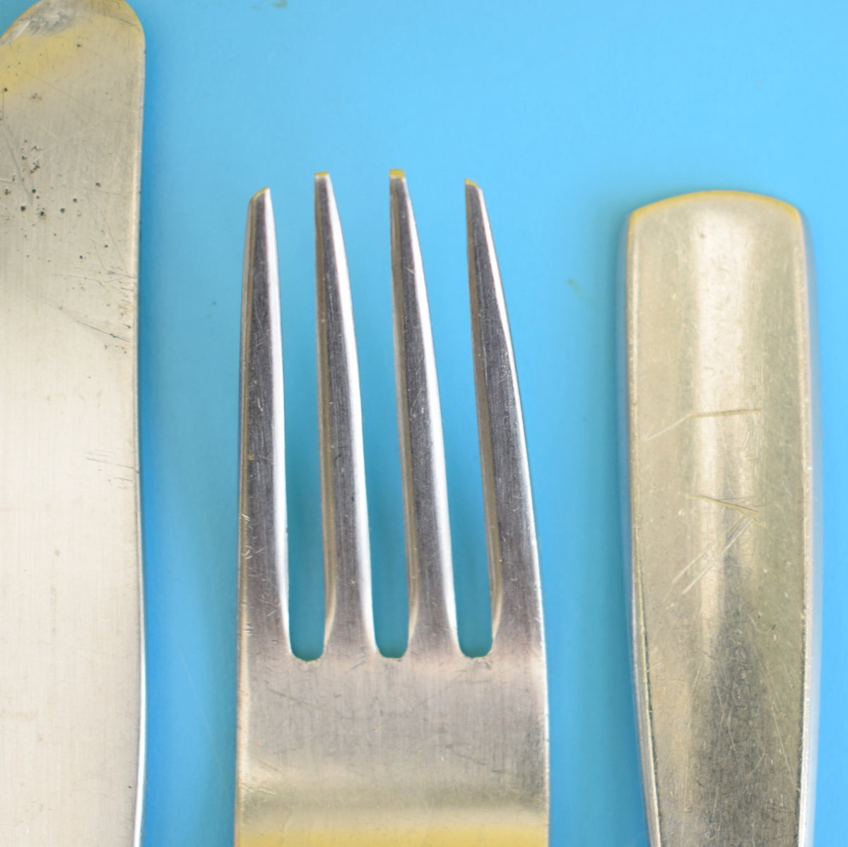 Vintage 1960s Stainless Steel Cutlery - Facette By Gense Sweden