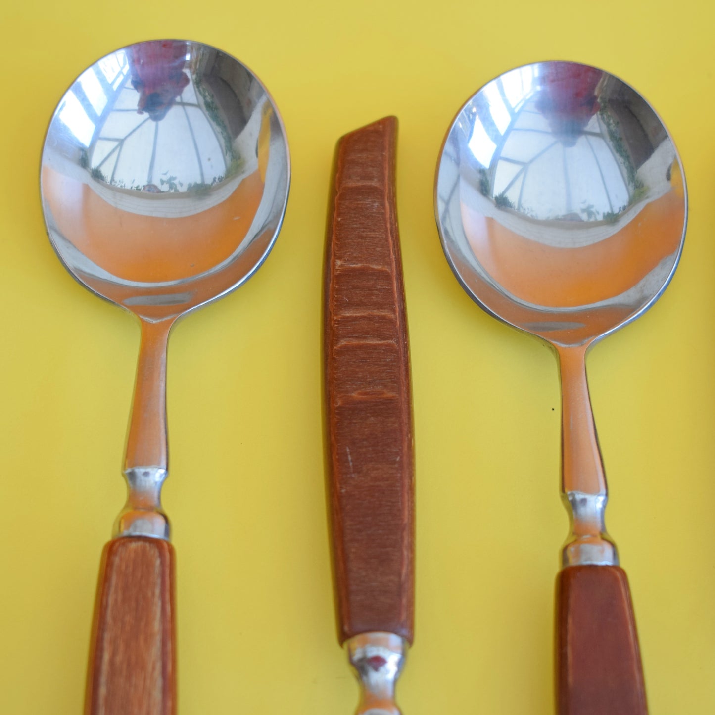 Vintage 1960s Teak Glosswood Spoons