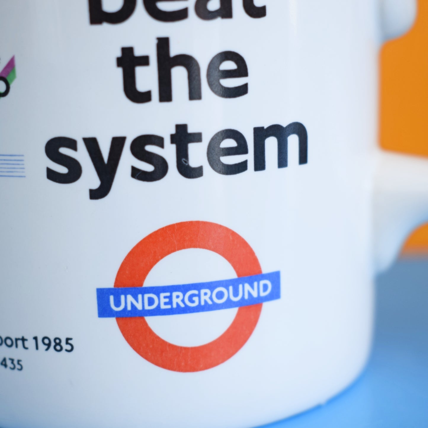 Vintage 1980s Mugs - London Underground Map