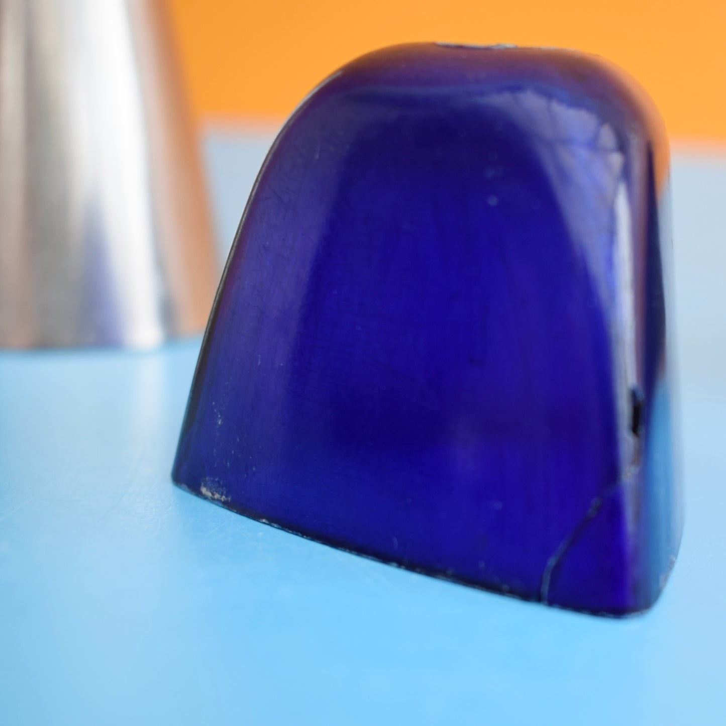 Vintage 1960s Stainless Steel Salt & Pepper - Danish .