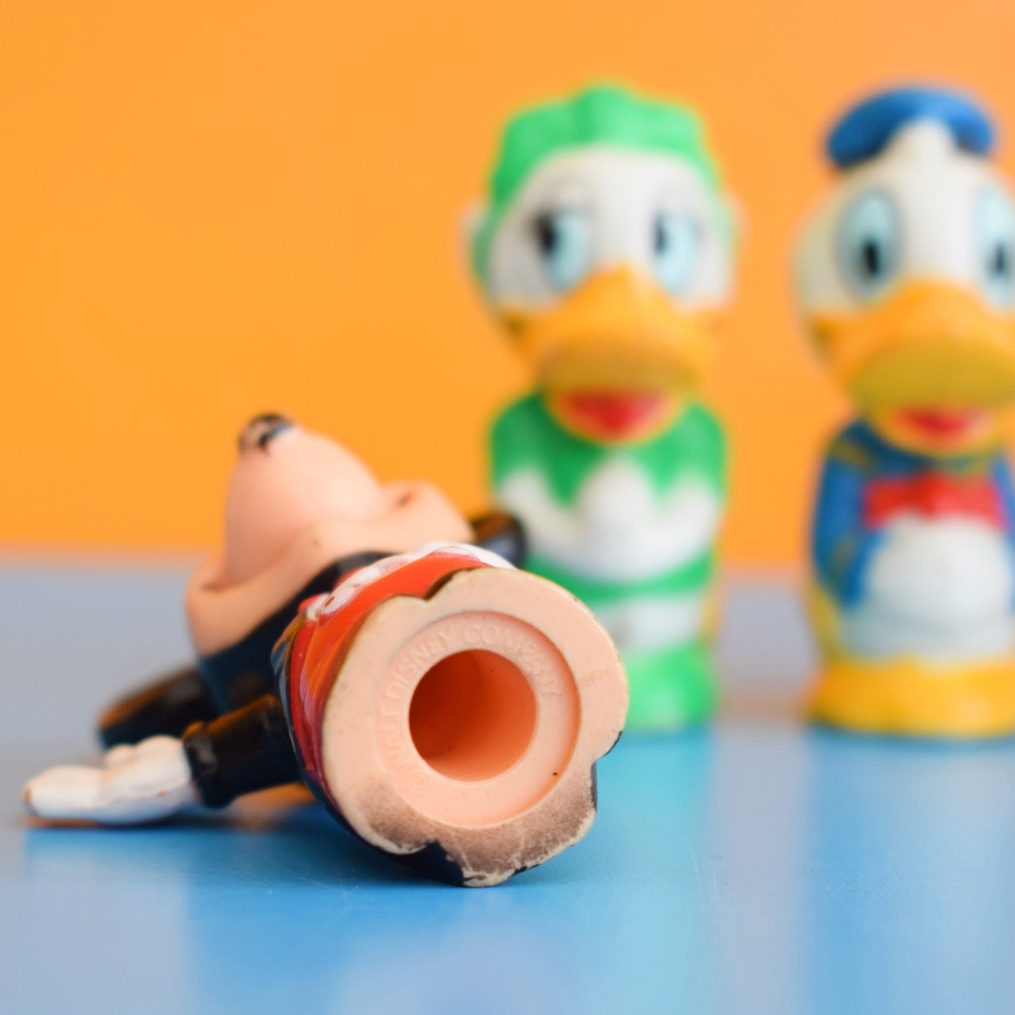 Vintage 1970s Plastic Pencil Toppers - Disney by Pineapple Retro