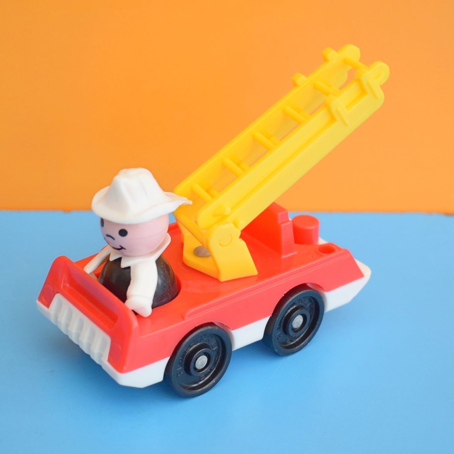 Vintage 1970s Fisher Price Small Fire Engine