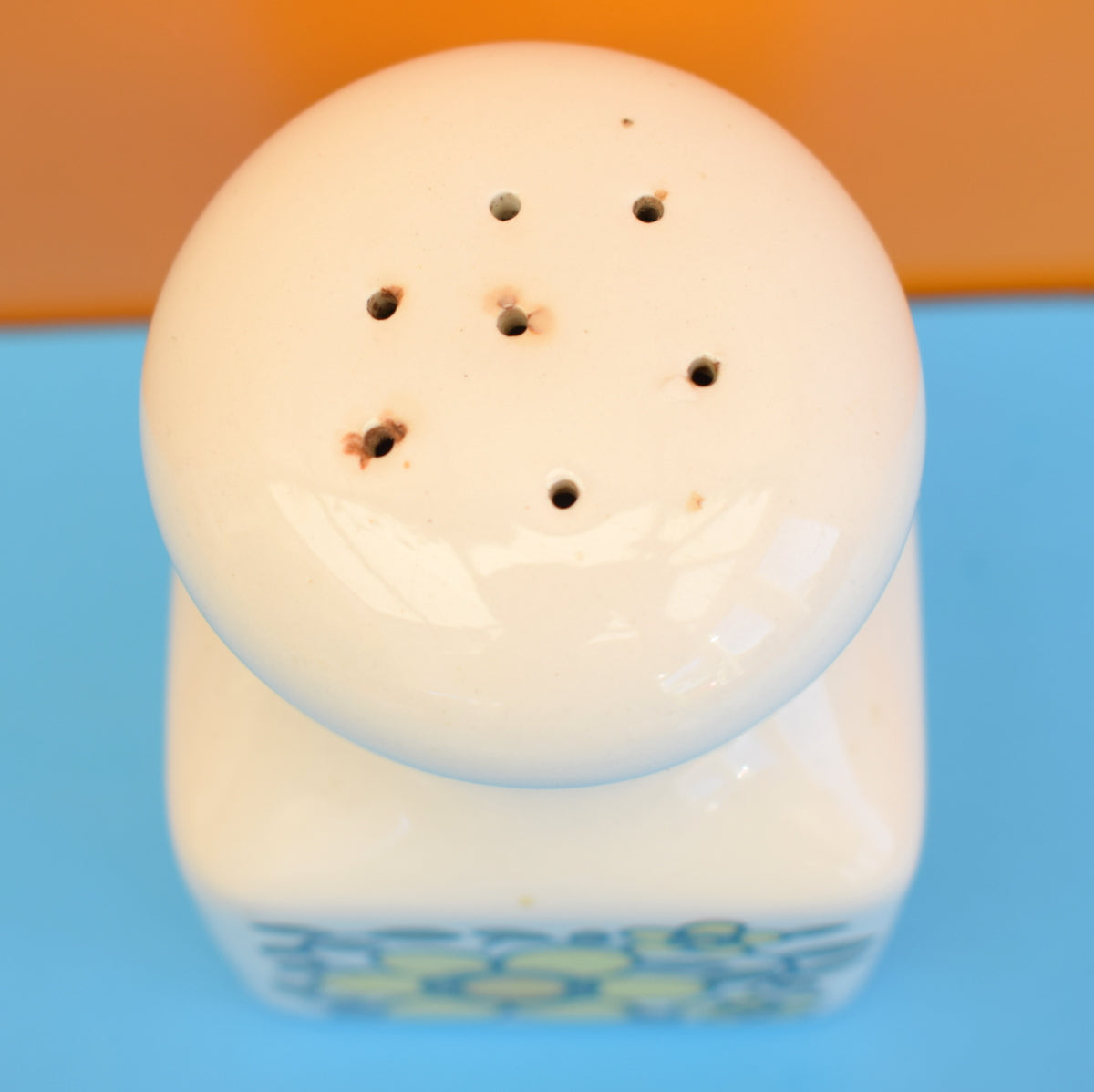 Vintage 1960s Taunton Vale Salt & Pepper - Flower - Yellow by Vintage