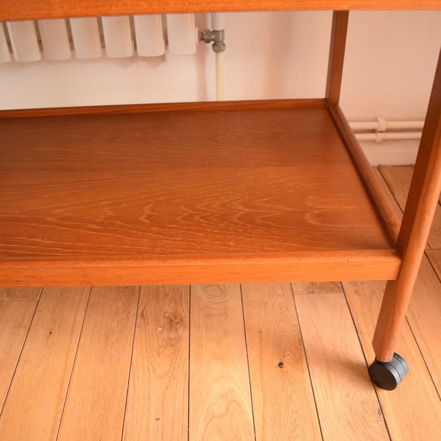 Vintage 1960s Danish Teak Trolley - Ideal Bar by Pineapple Retro