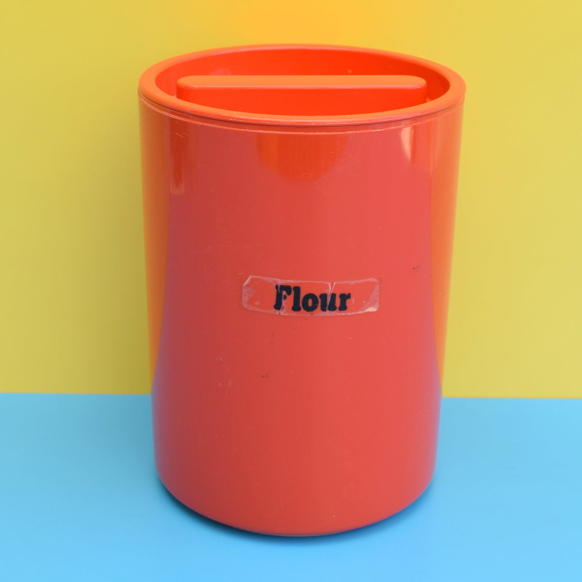 Vintage 1970s Plastic St Michael Container - Red by Pineapple Retro