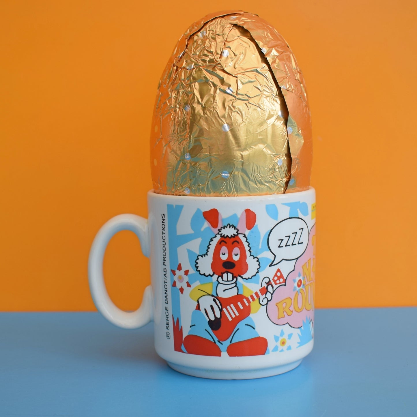 Vintage 1970s Mug & Easter Egg - Magic Roundabout by Vintage