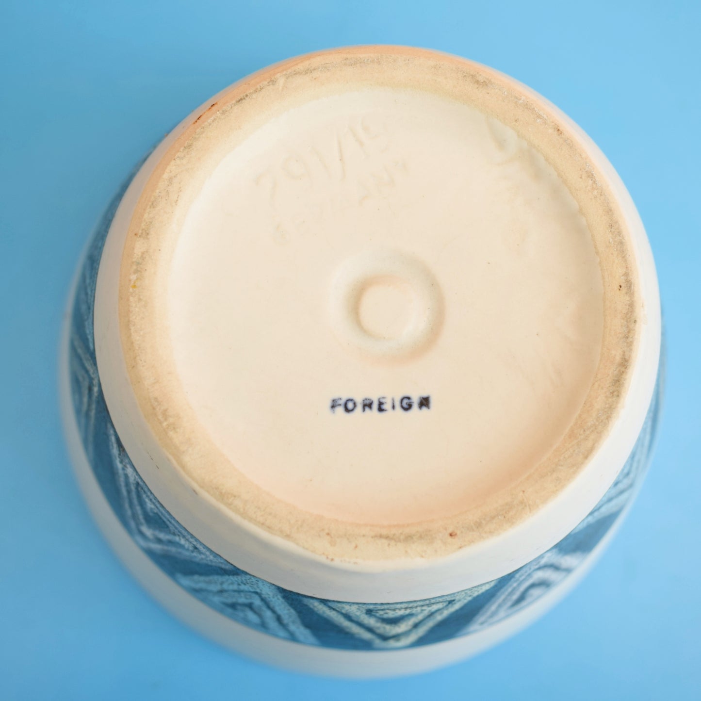 Vintage 1960s Ceramic Planter - German