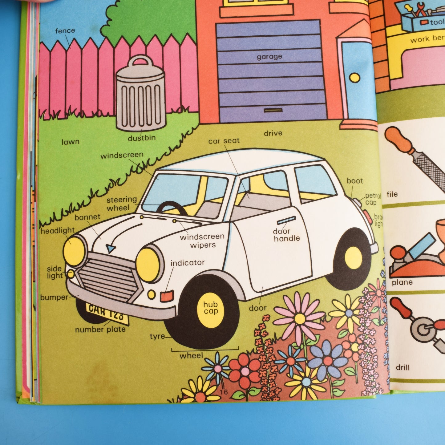 Vintage 1980s Big Ladybird Book - Lynn Grundy