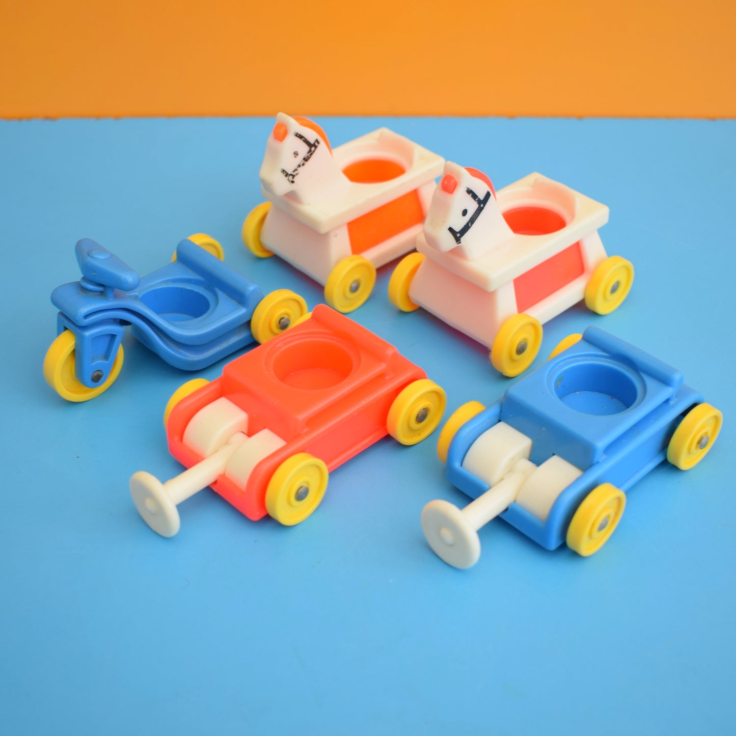 Vintage 1970s Fisher Price Kids Vehicles