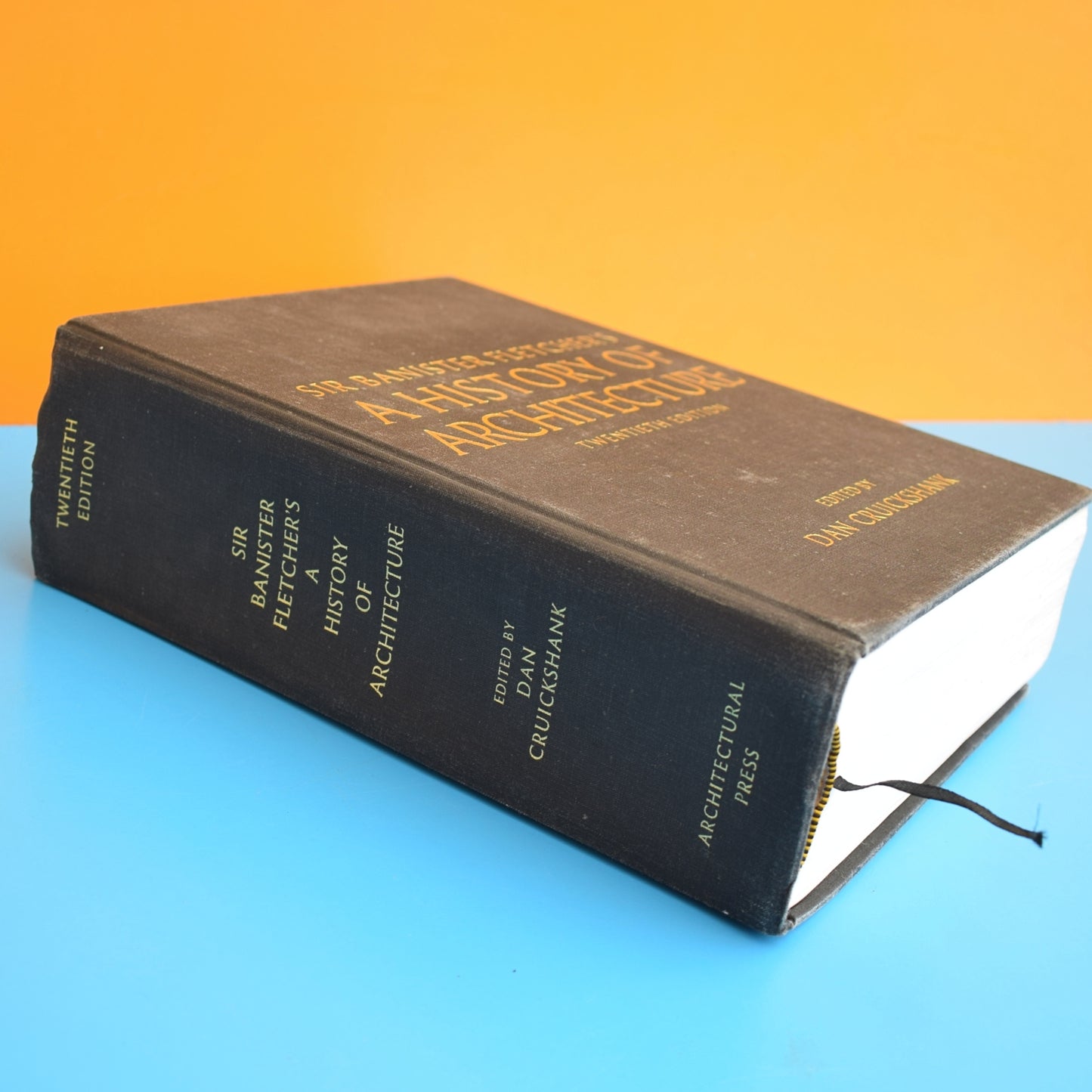 Vintage 1990s Book - A History Of Architecture - Banister Fletcher