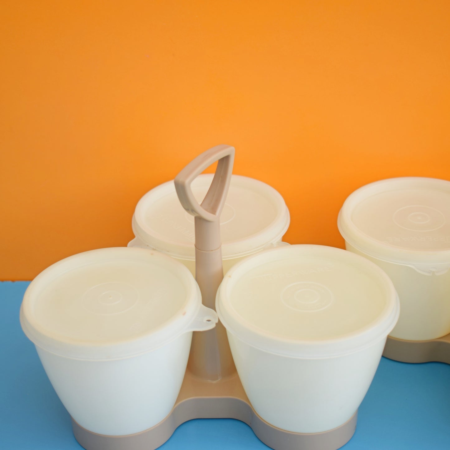 Vintage 1970s Tupperware Dips Sets/ Stands