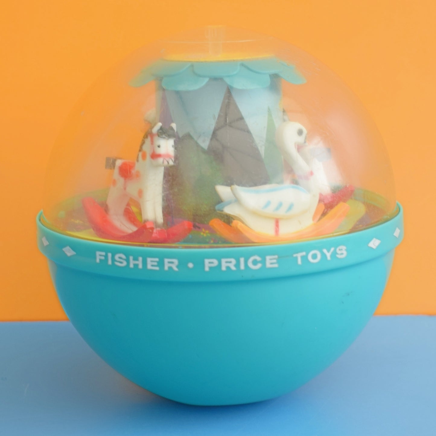 Vintage 1970s Fisher Price Chime Ball . by Pineapple Retro
