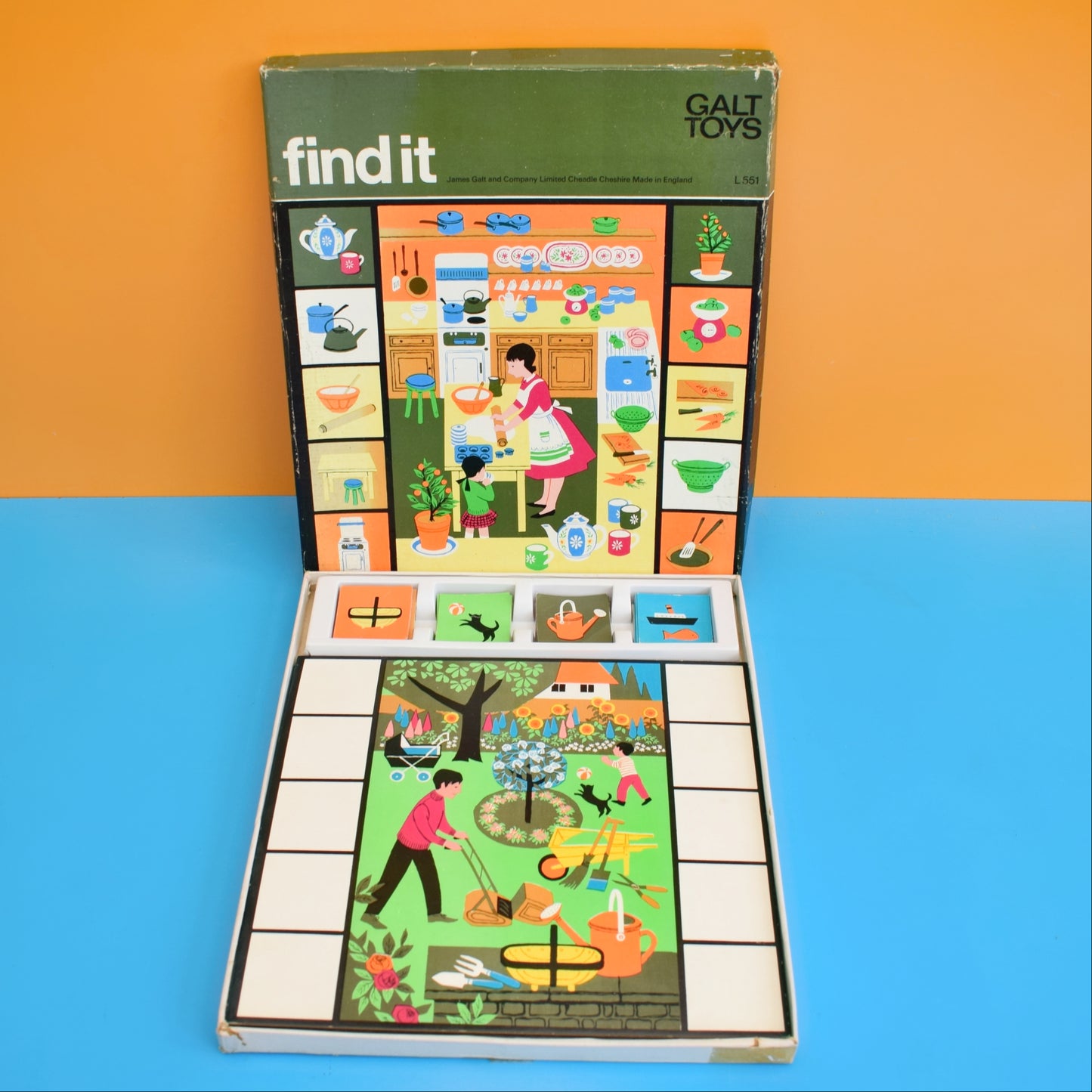 Copy of Vintage 1960s 'Find It' - Galt - Great Graphics by Pineapple Retro