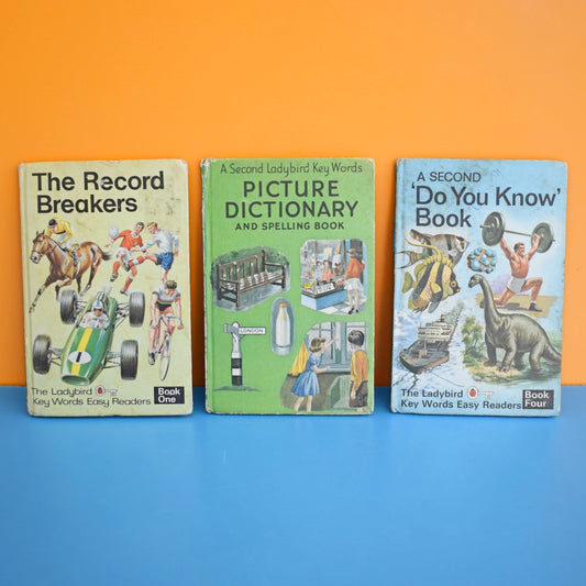 Vintage Ladybird Book - Picture Dictionary Etc x3