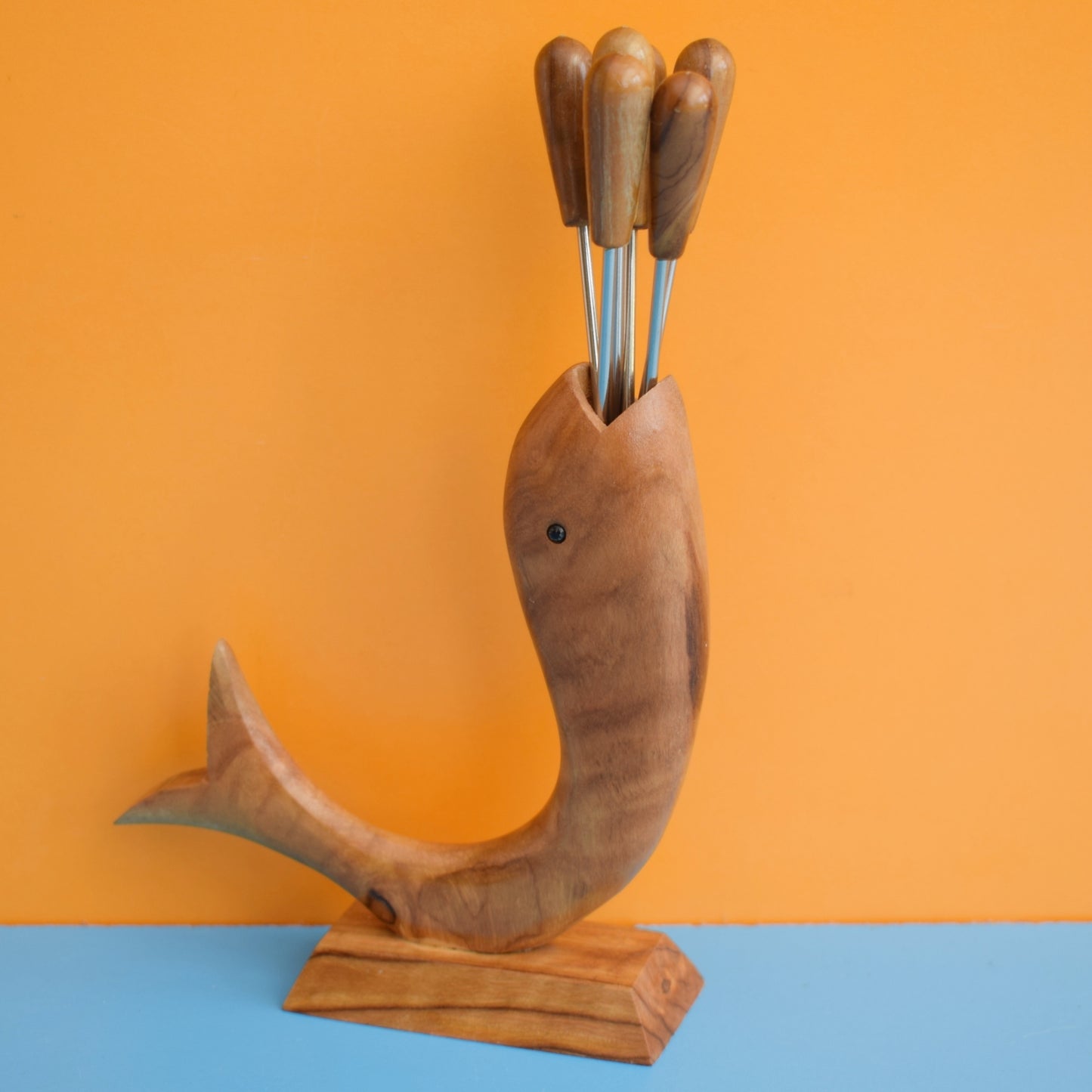 Vintage 1960s Fish Bar Pick Set