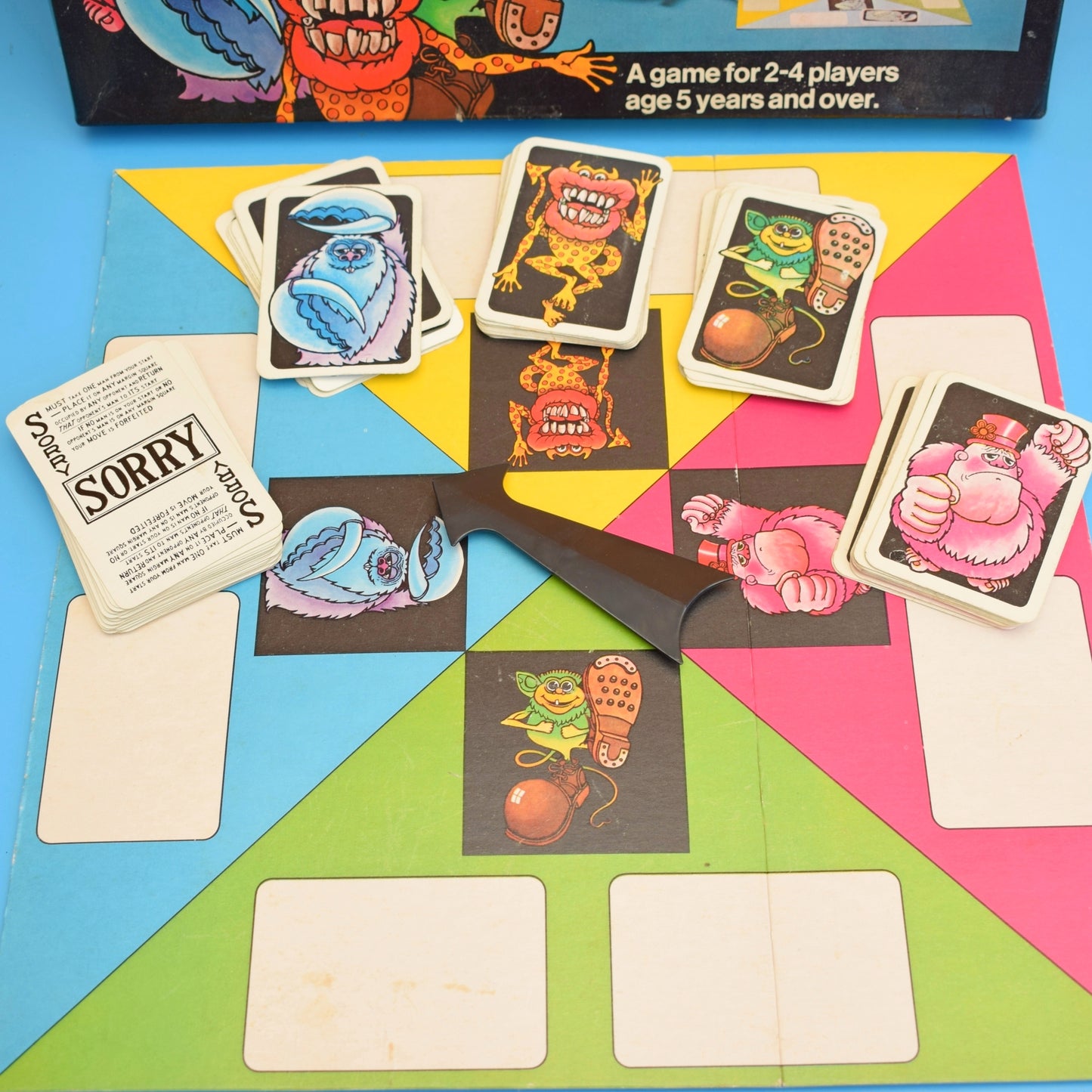 Vintage 1970s Monster Madness Game - Great Graphics by Pineapple Retro