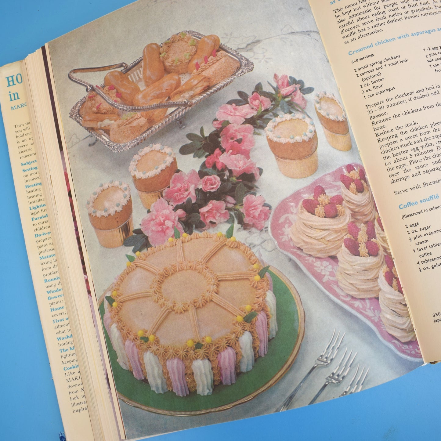 Vintage 1960s Home Making In Colour Book by Pineapple Retro