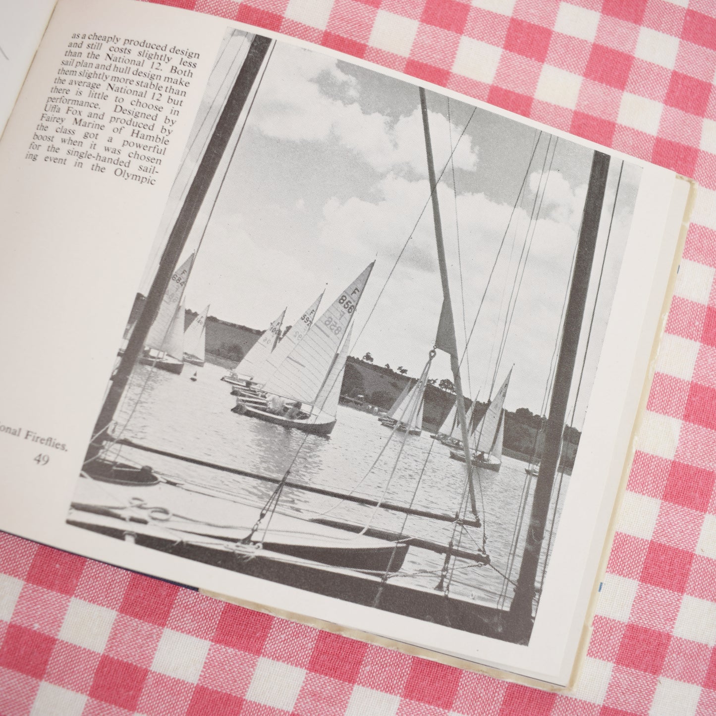 Vintage 1950s Sailing Dinghies Book - John Fisher by Pineapple Retro