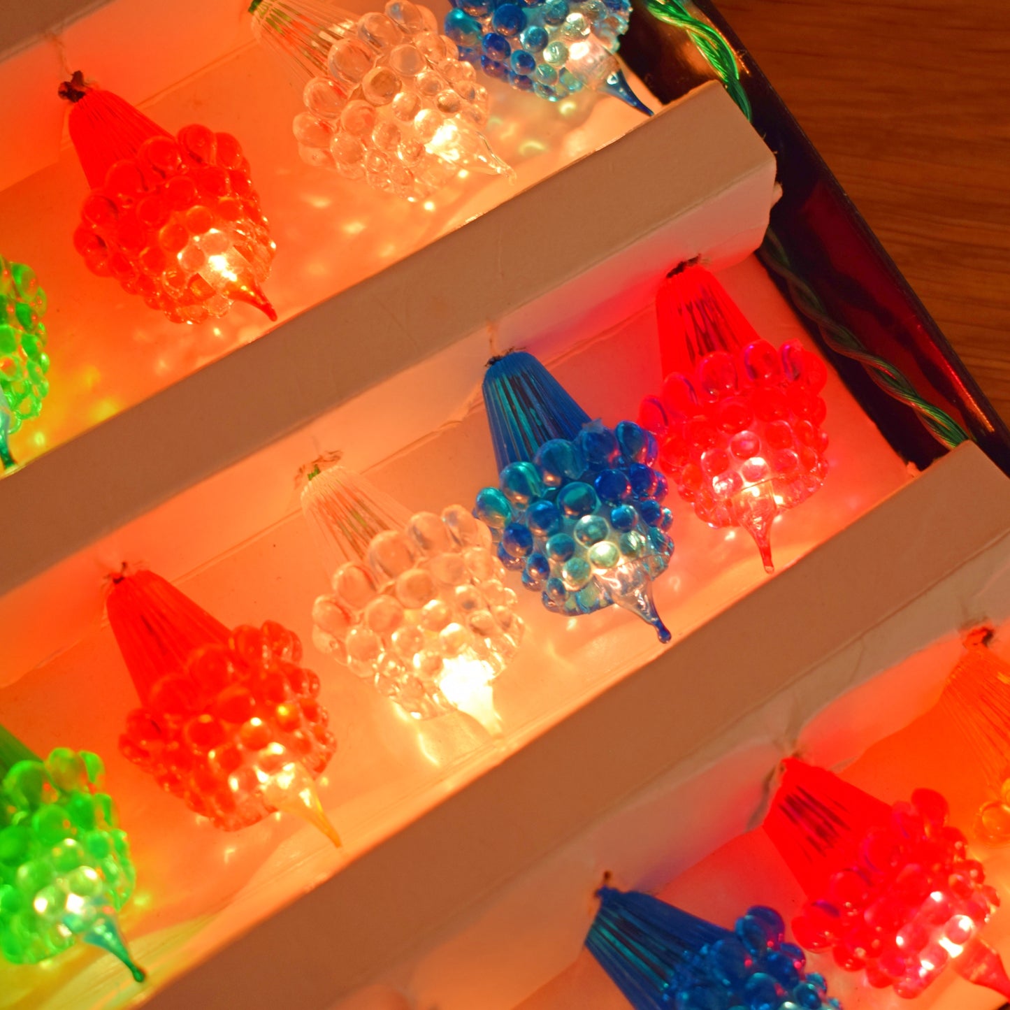 Vintage 1970s String Lights - Pifco Sparkle