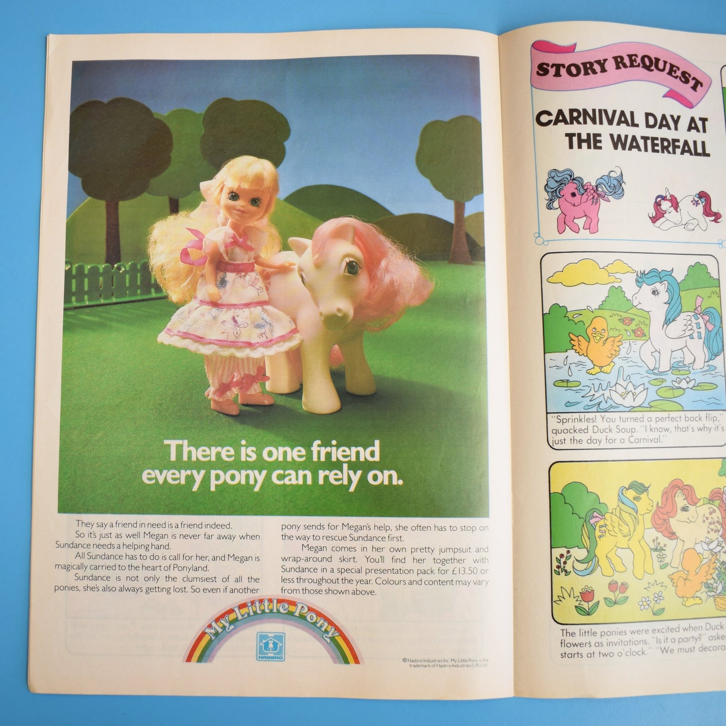Vintage 1980s My Little Pony Magazines x4 by Pineapple Retro