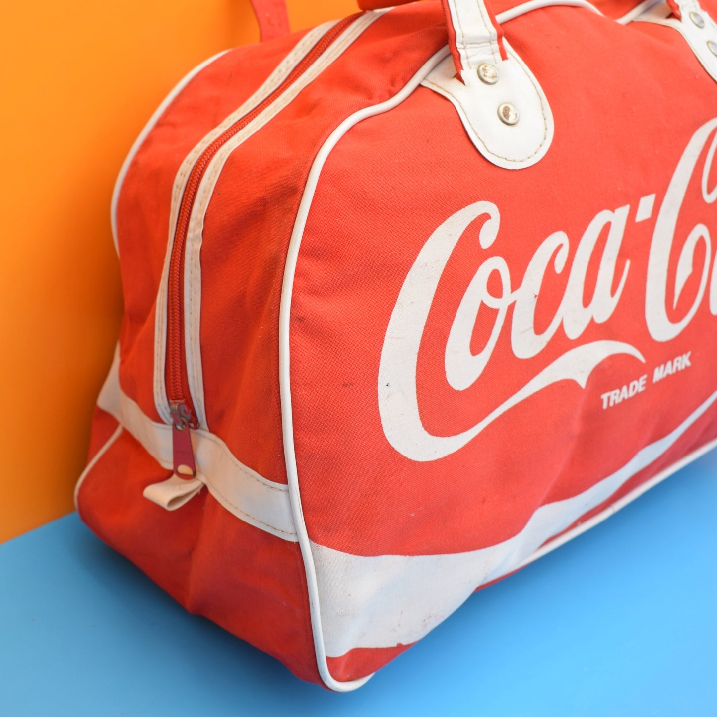 Vintage 1970s Holdall / Sports Bag- Coca Cola by Vintage