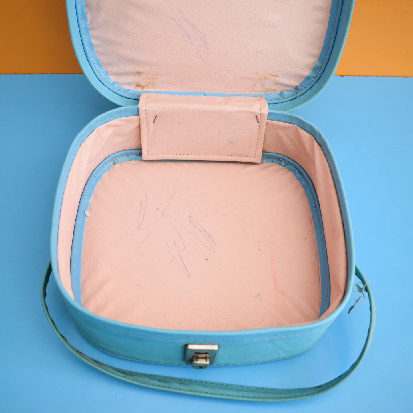 Vintage 1980s Flower Fairy Vanity Case