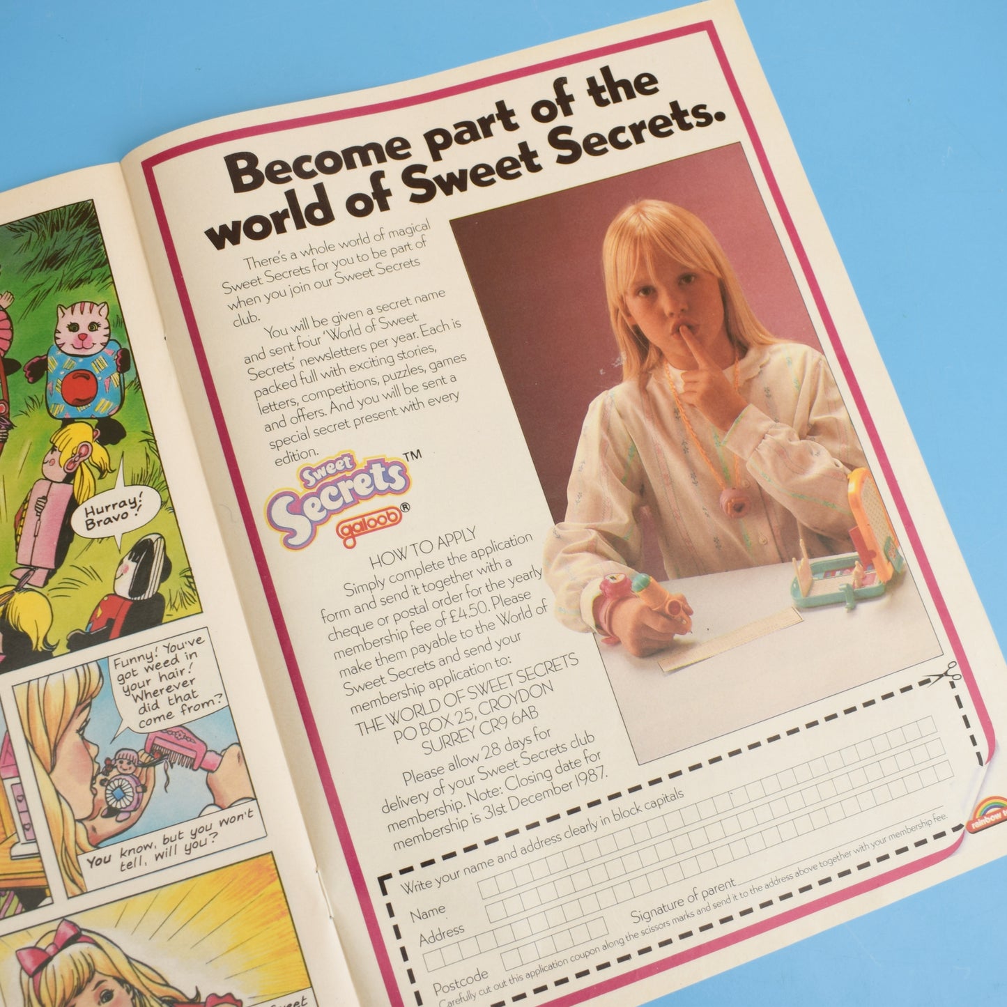 Vintage 1980s Sweet Secrets Magazines
