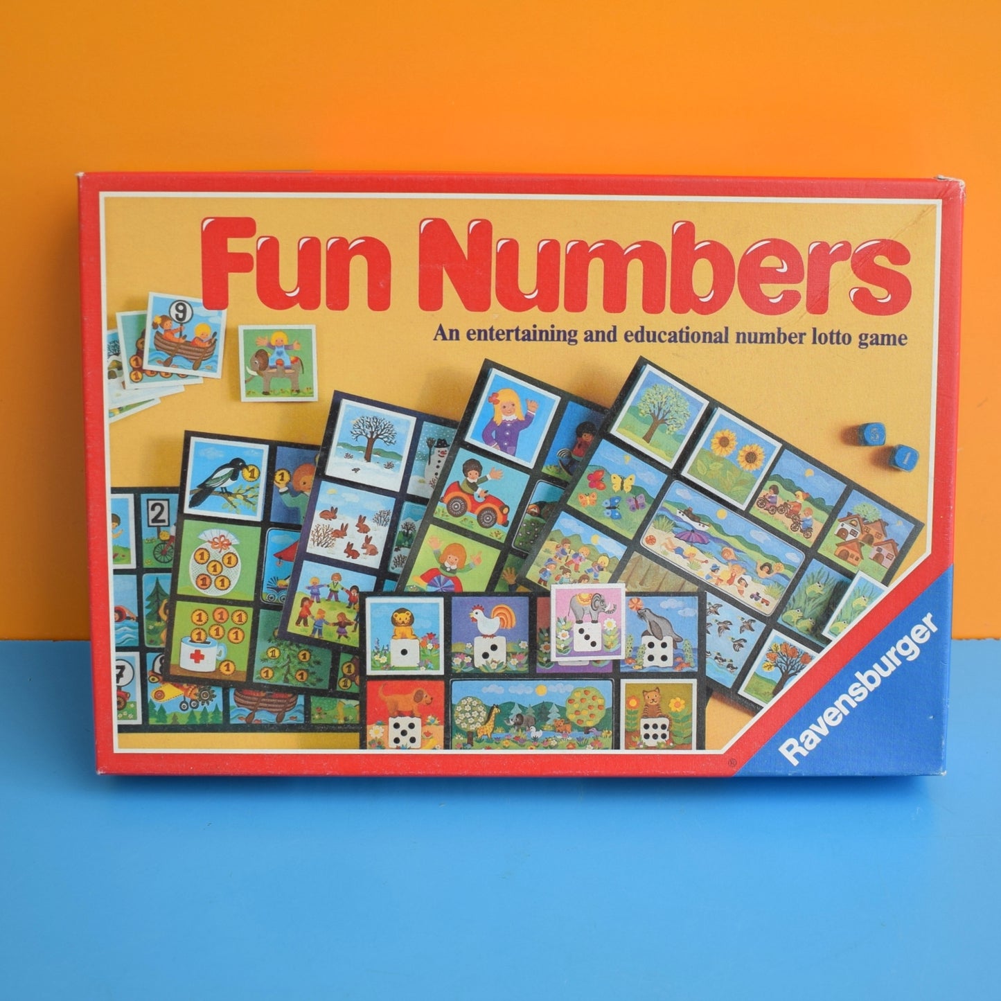Vintage 1970s Fun Numbers Game