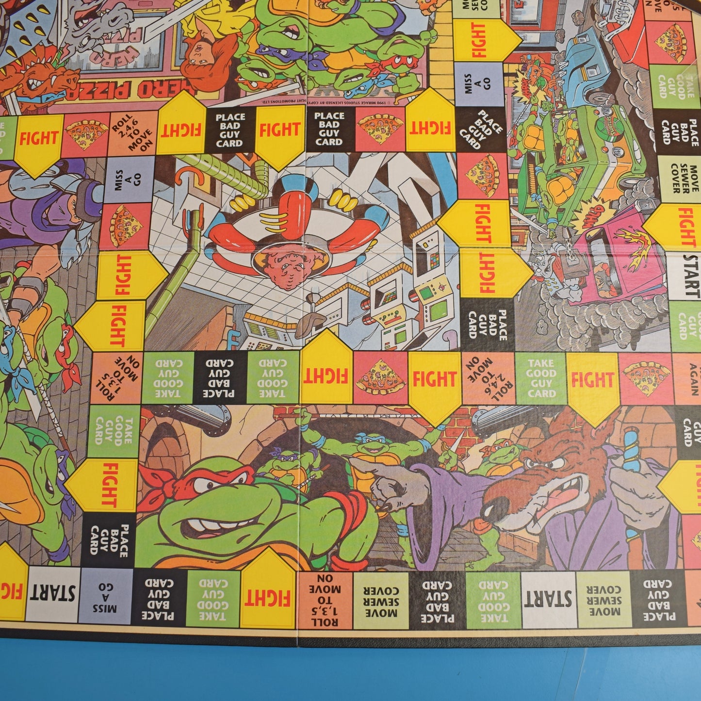 Vintage 1990s Teenage Mutant Turtle Game by Pineapple Retro