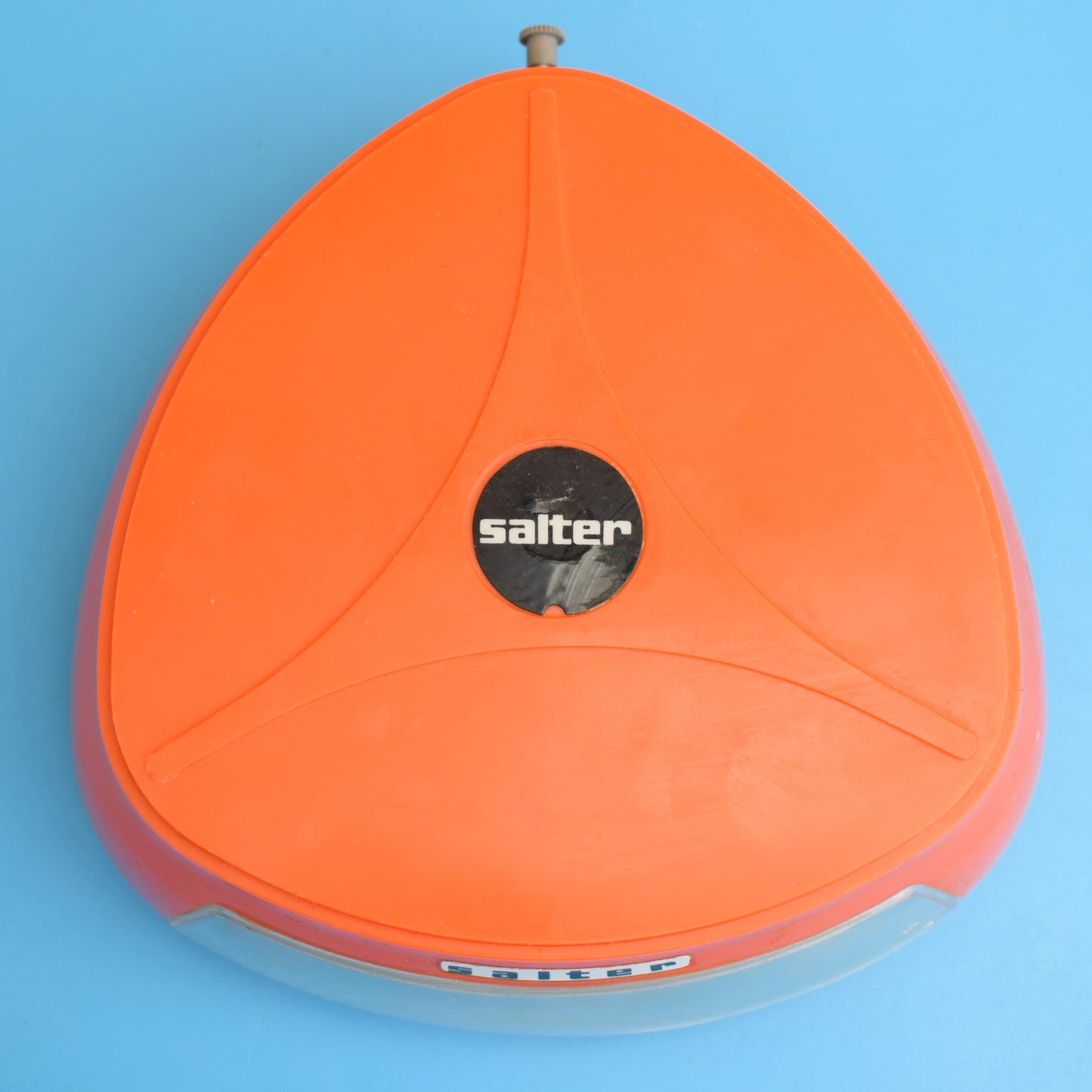 Vintage 1970s Salter Kitchen Scales - Orange