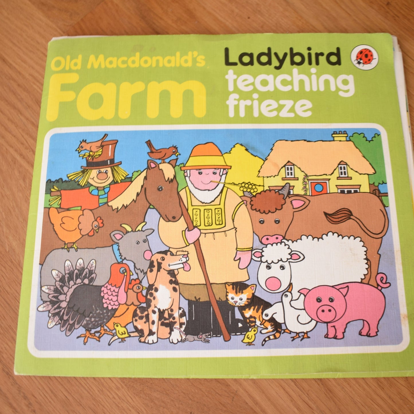 Vintage 1980s Macdonald's Farm Frieze - Ladybird