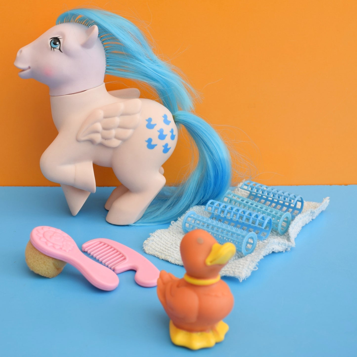 Vintage 1980s My Little Pony - Sprinkles & Duck Soup