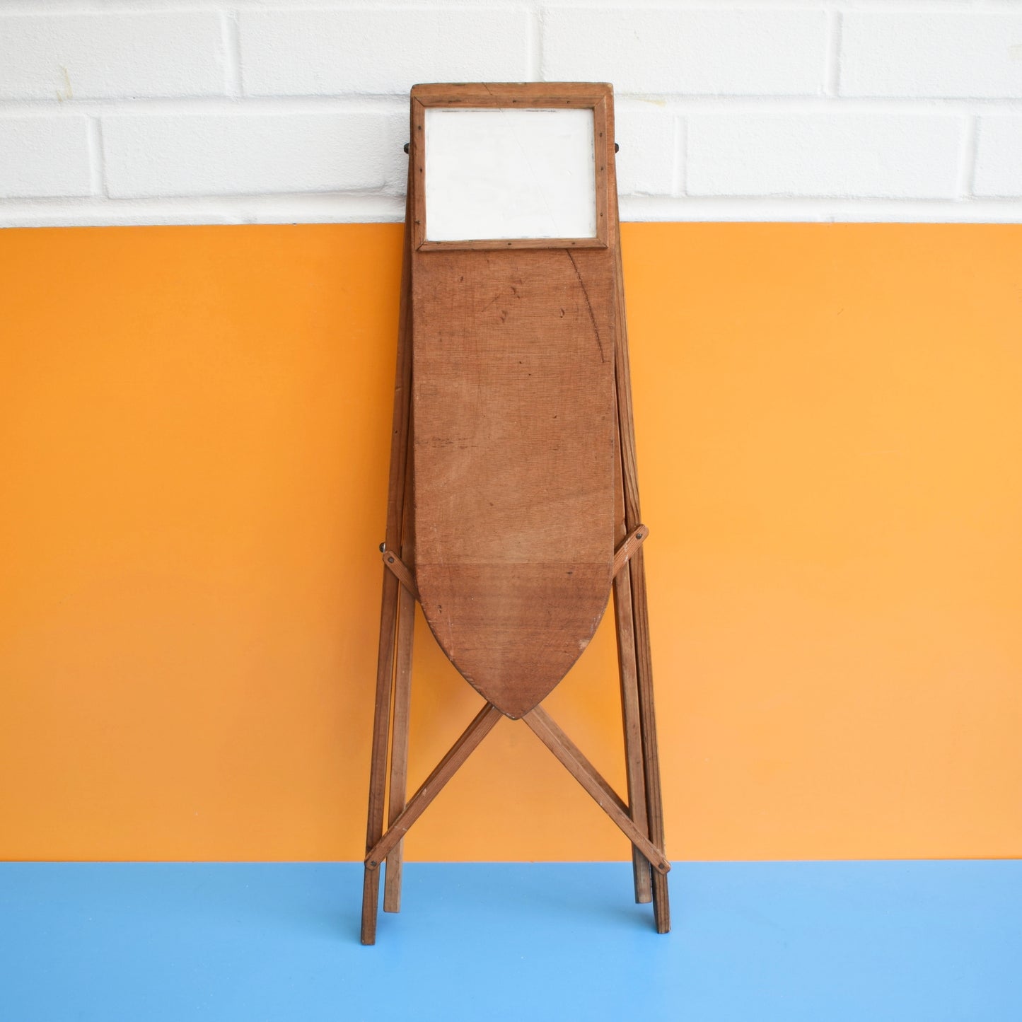 Vintage 1960s Folding Wooden Childs Ironing Board - Quirky Shelf by Vintage